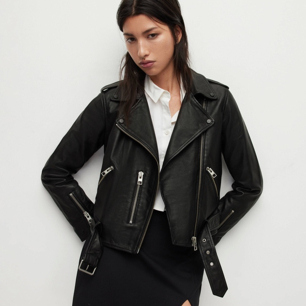 AllSaints Balfern Leather Jacket